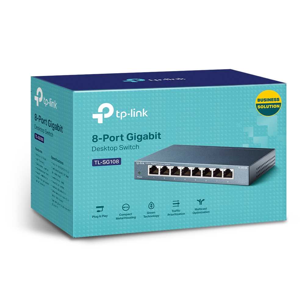 SWITCH TP-LINK 8 PORT GIGABIT SG108