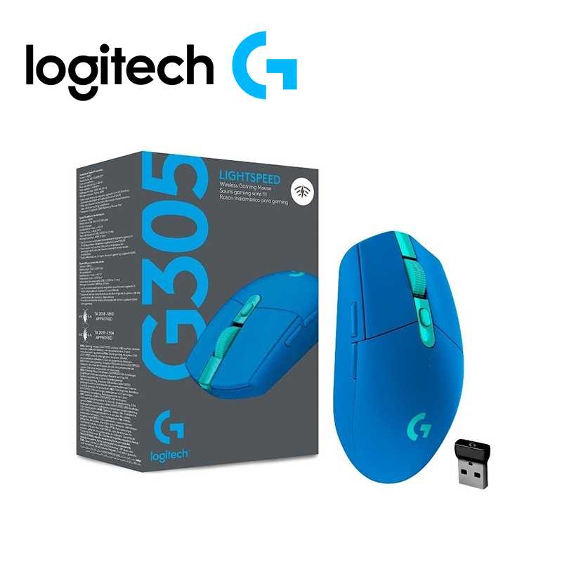 MOUSE LOGITECH INALAMBRICO G305 BLUE
