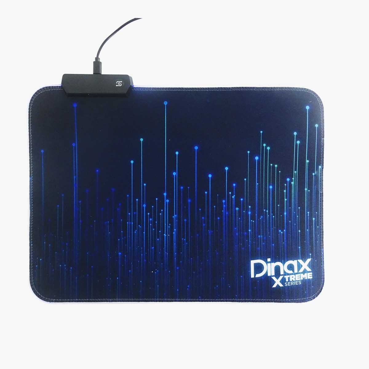 PAD MOUSE DINAX GAMER LED RGB 25X35CM
