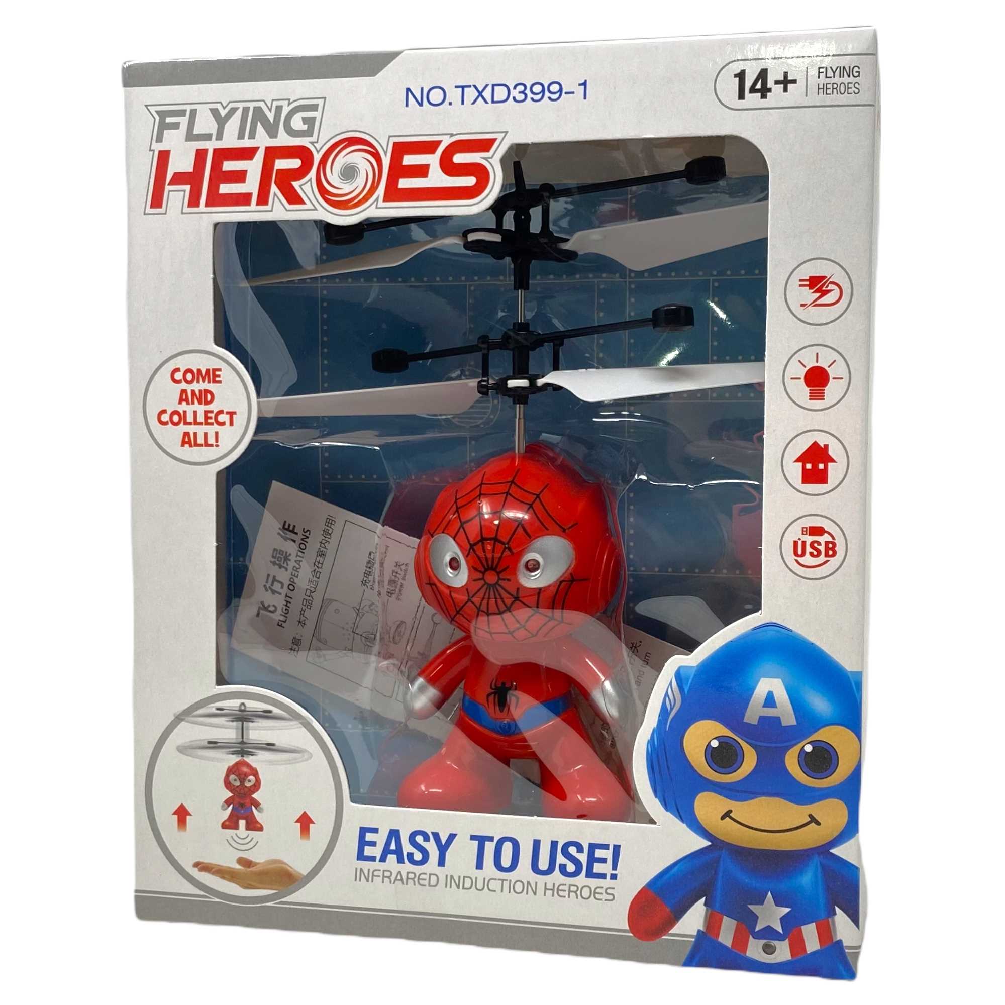 JUGUETE HELICOPTERO SEISA TXD399 (RECARGABLE)