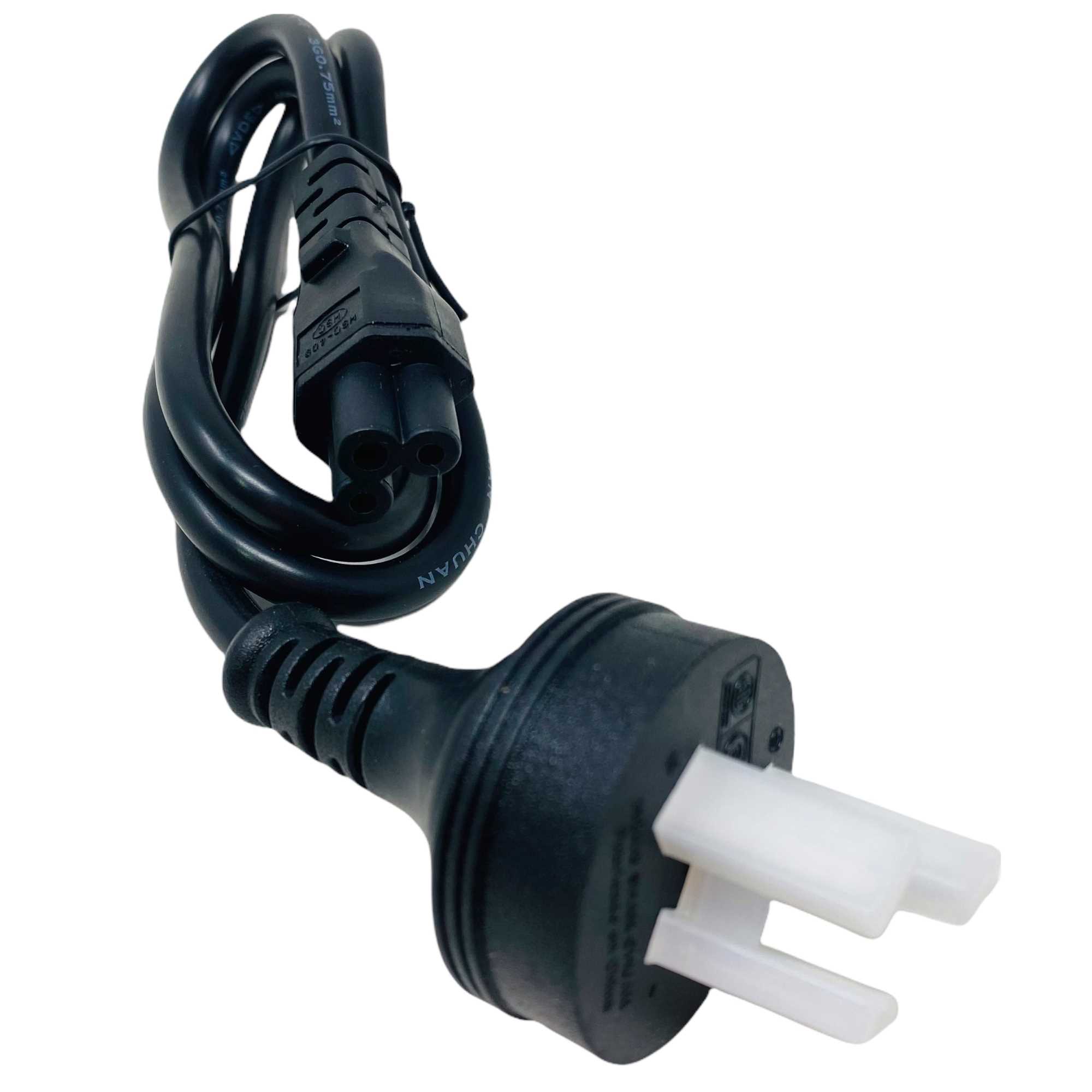 CABLE POWER TREBOL P/NOTEBOOK DINAX (REFORZADO 0.75MM)