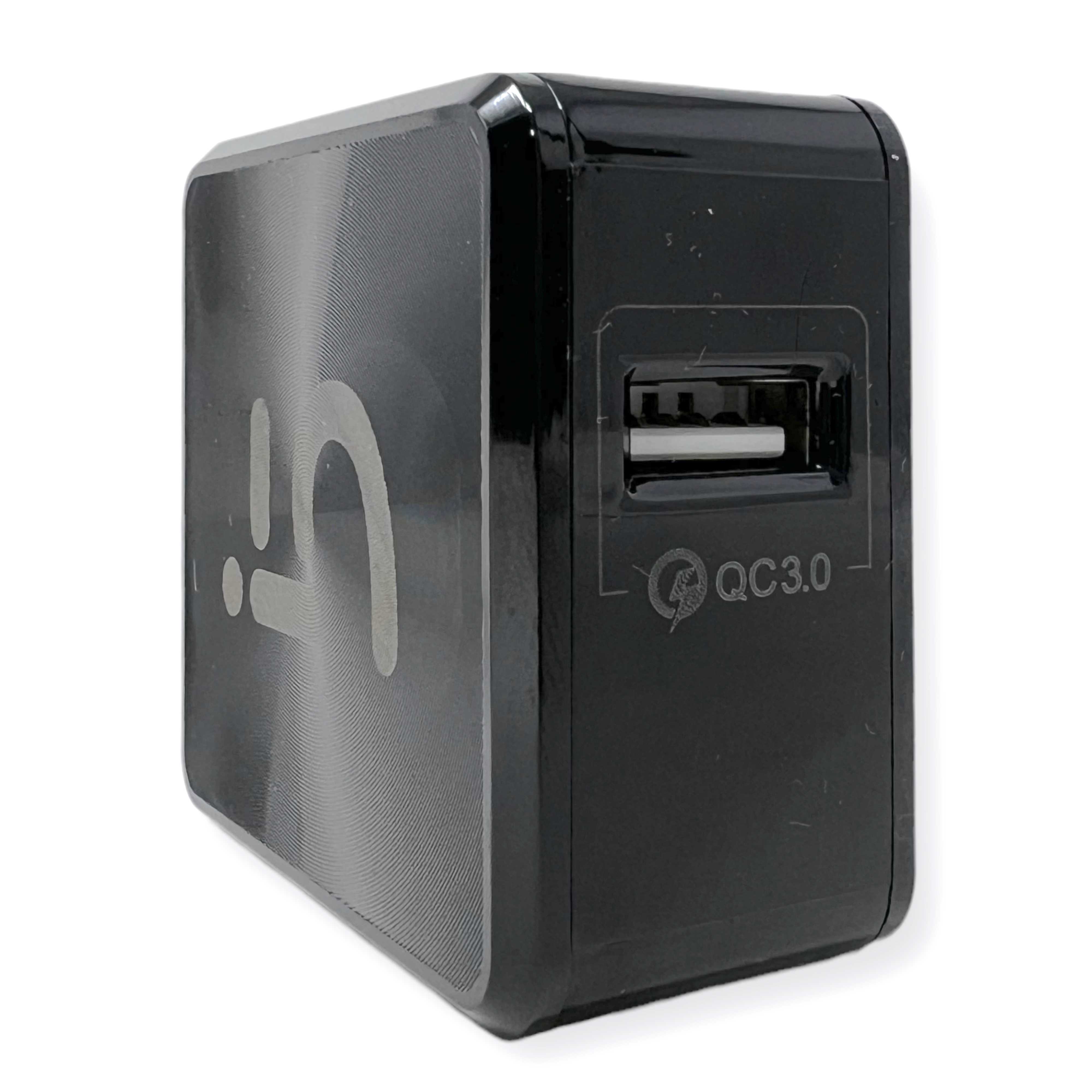 CARGADOR 220V TIPO C IGLUFIVE 3.1A QC 3.0 C/CABLE (CARGA RAPIDA)