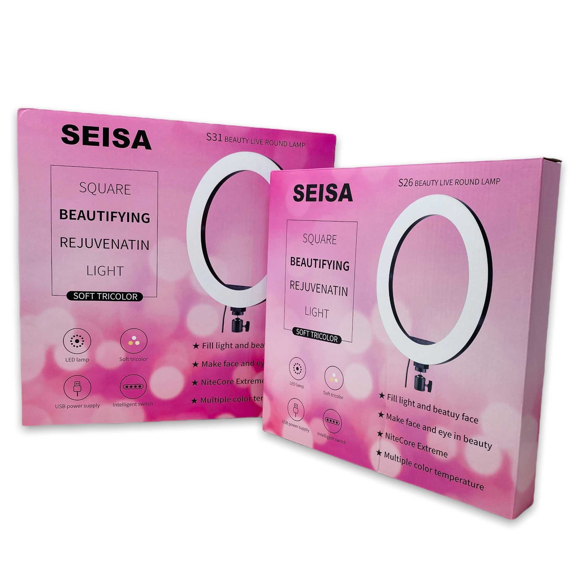 ANILLO SELFIE 26CM C/AGARRE A TRIPODE C/SOPORTE CELULAR DXLUZSEL