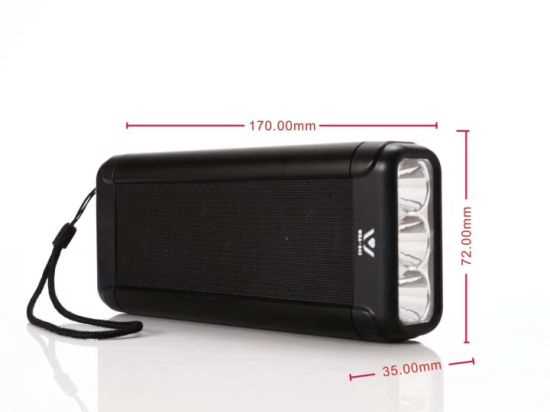 PARLANTE BLUETOOTH SEISA WSA-845 5W + LINTERNA