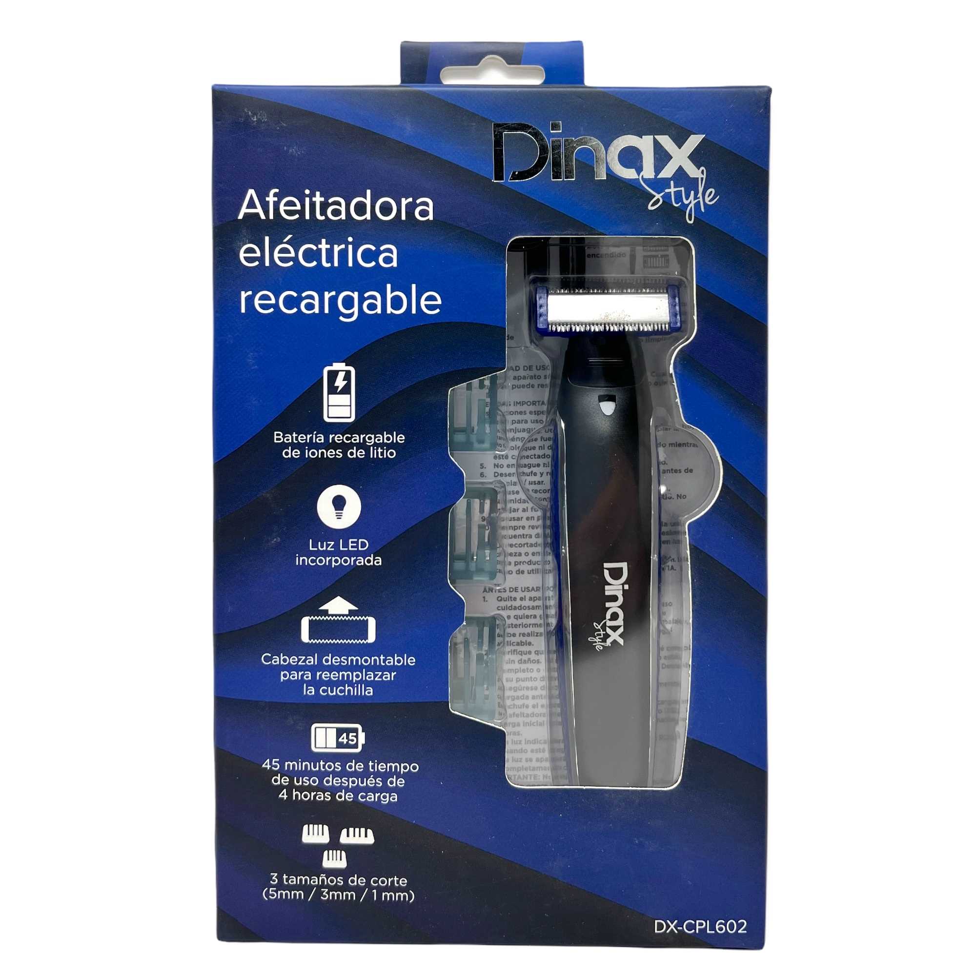 AFEITADORA DINAX PORTATIL 4 NIVELES