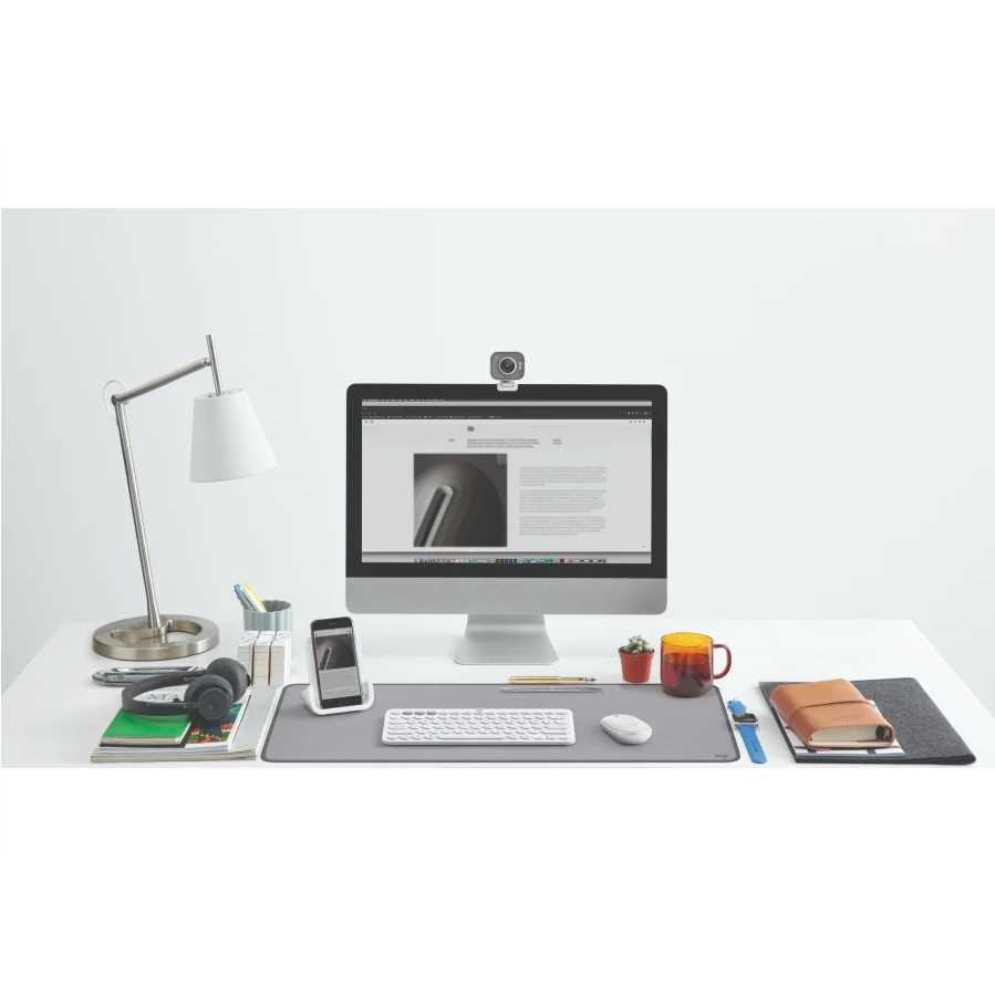 PAD MOUSE  LOGITECH 300X700MM DESKPAD GREY