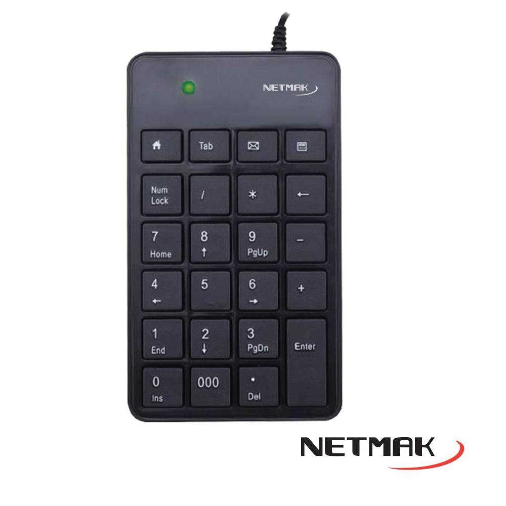 TECLADO NUMERICO NETMAK KB250