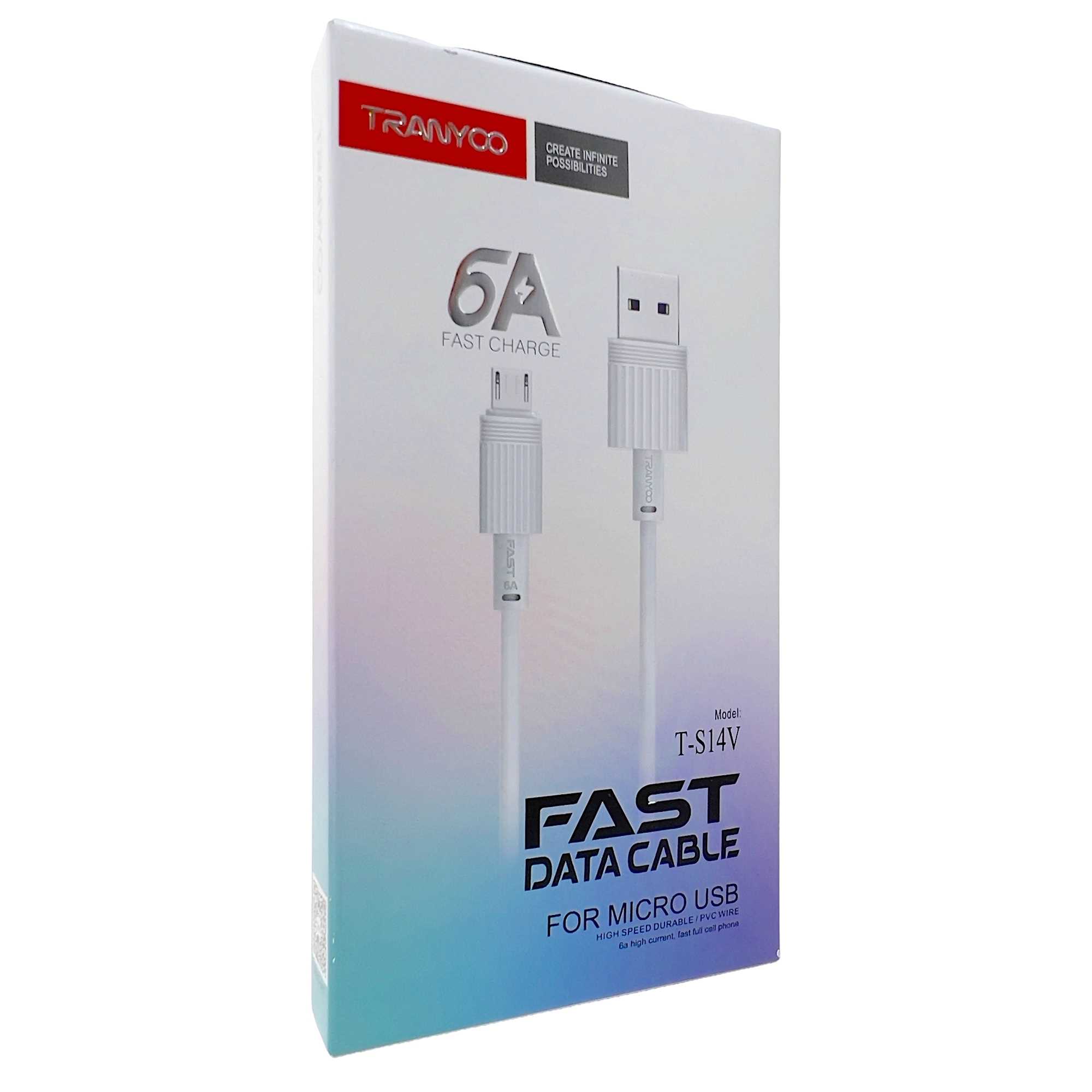 CABLE USB A MICRO USB SEISA 1M 6A S14-V