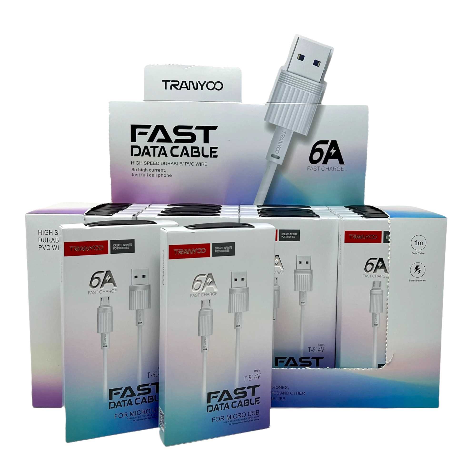 CABLE USB A MICRO USB SEISA 1M 6A S14-V