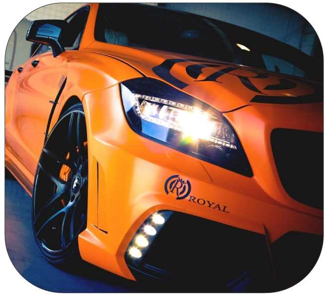 PAD MOUSE CDTEK LISO AUTO NARANJA 21X19CM