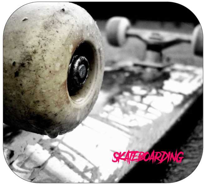 PAD MOUSE CDTEK LISO SKATE 21X19CM