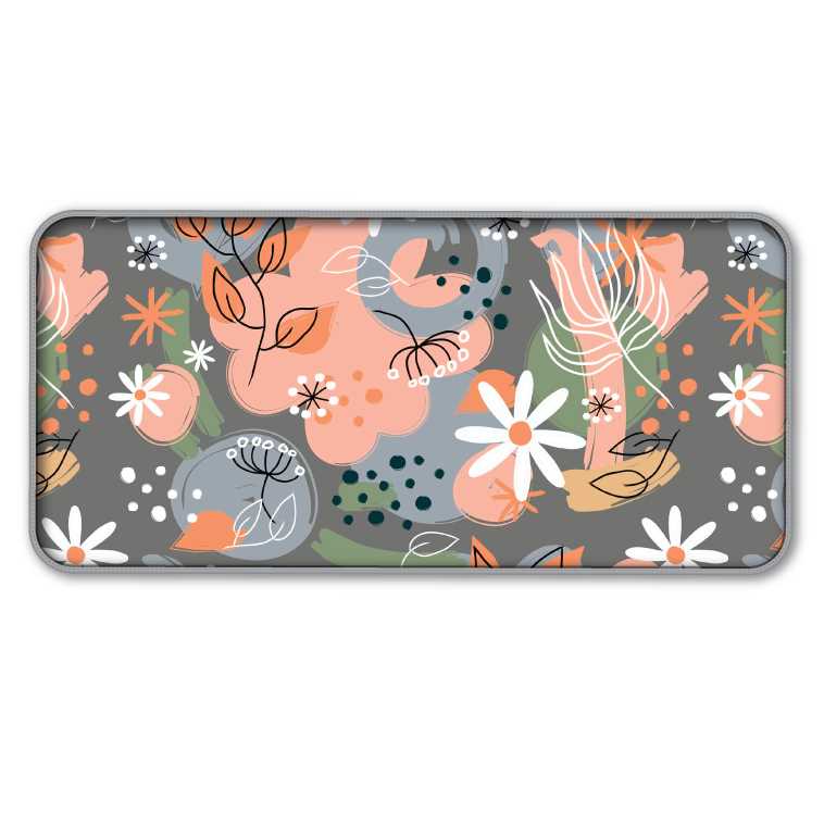 PAD MOUSE CDTEK FLOWERS XL (NOTEBOOK + MOUSE) 84X38 CM