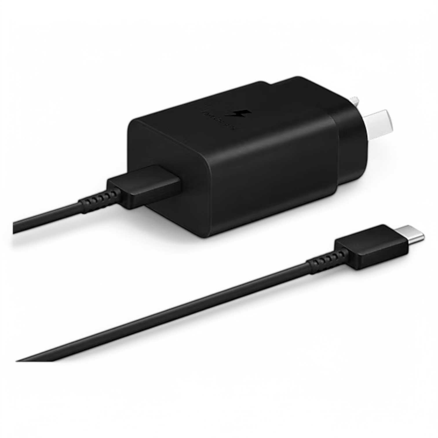 CARGADOR 220V TIPO C SAMSUNG 15W + CABLE (EP-T1510XWSGAR) BLANCO