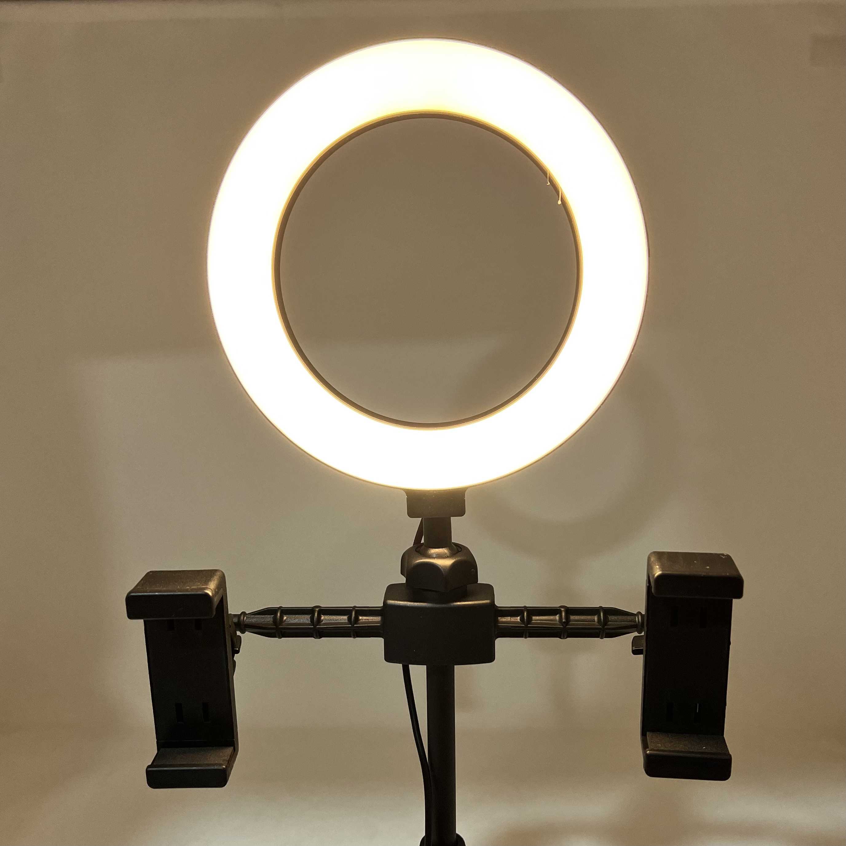 ANILLO SELFIE 15CM C/BASE 3 COLORES SOP/2 CELUS DX-LUZHOL2