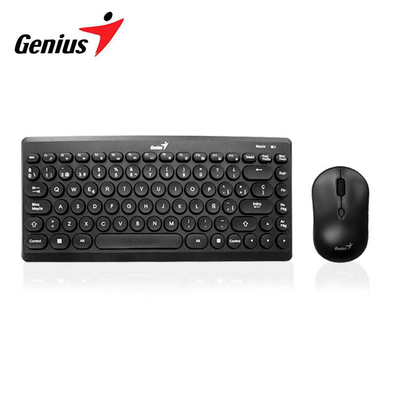 TECLADO Y MOUSE GENIUS WIRELESS Q8000