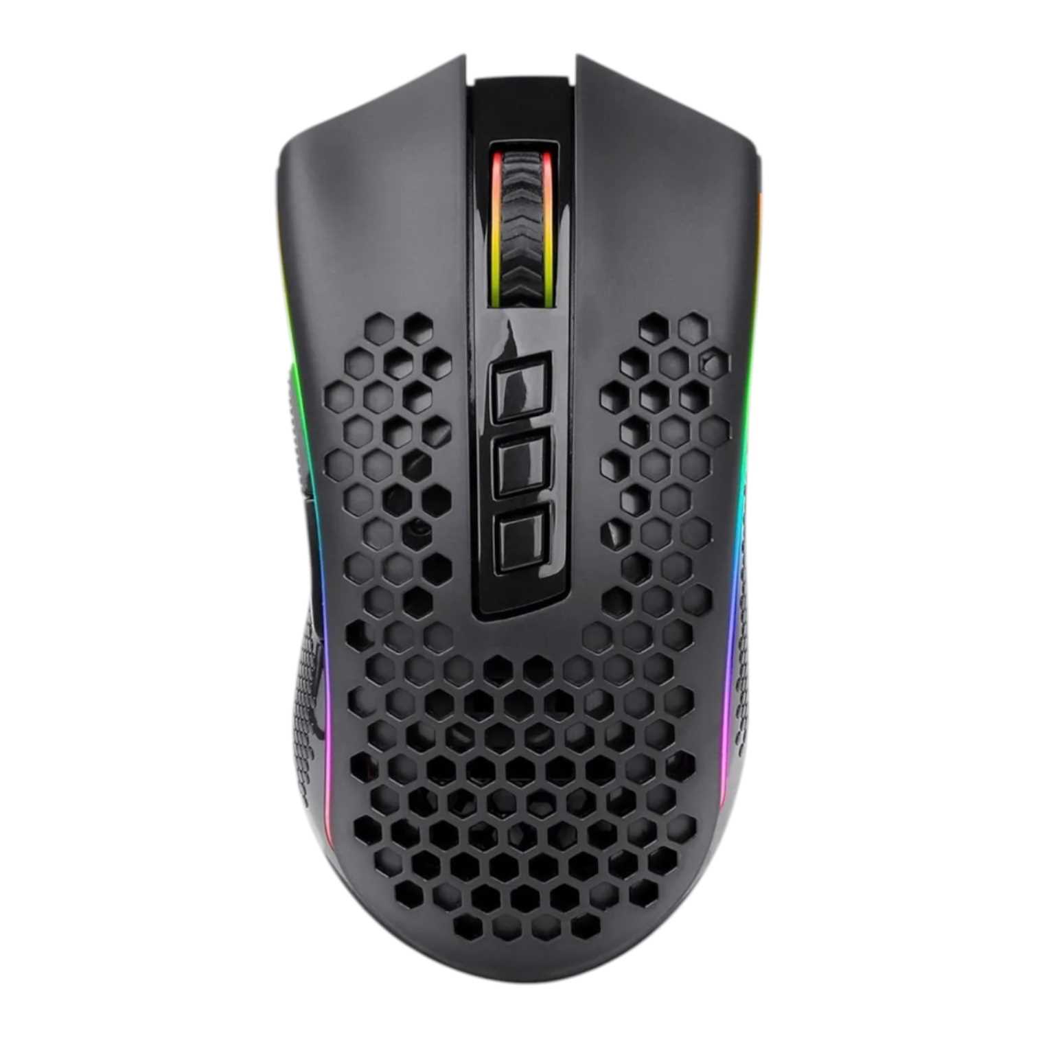 MOUSE REDRAGON M808-KS STORM PRO RGB WIFI BLACK