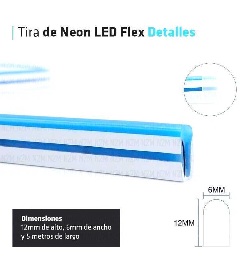 MANGUERA LED 2835 1M 12V (6X12MM) VERDE