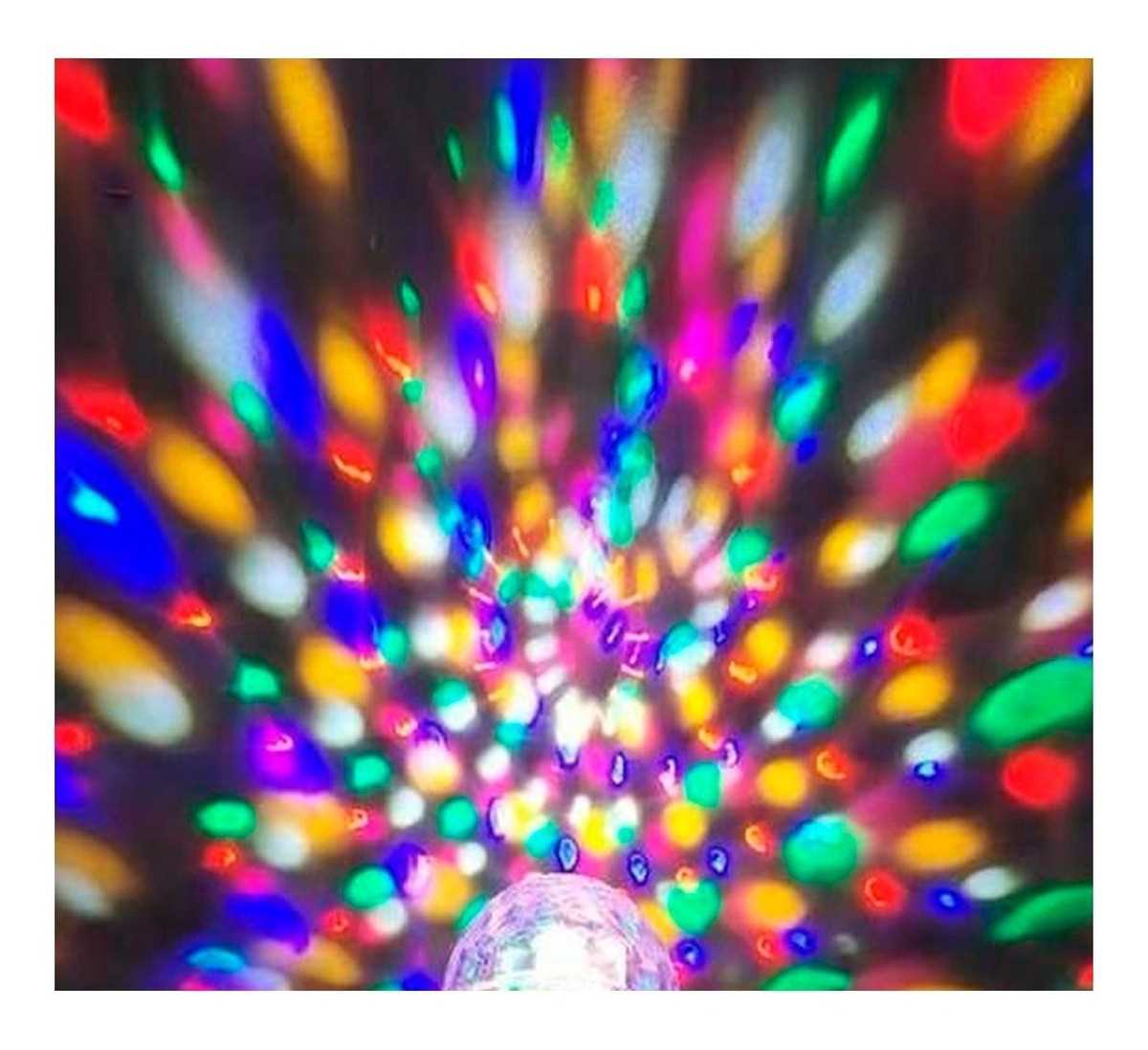 LUZ LED BOLA DE BOLICHE HY-Y04 C/PARLANTE (TIPO FOCO)