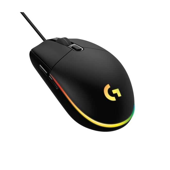 MOUSE LOGITECH G203 LIGHTSYNC BLACK