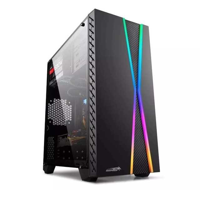 GABINETE SENTEY X10 GF10 RGB LATERAL ACRILICO SIN FUENTE