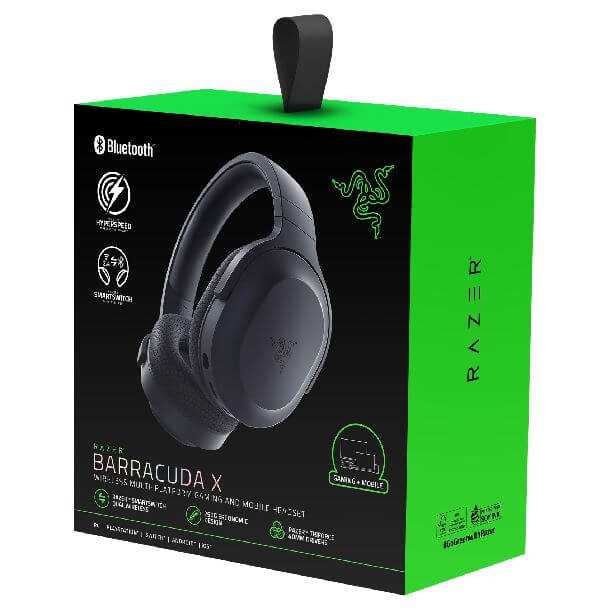 AURICULAR RAZER BARRACUDA X WIRELESS BLACK
