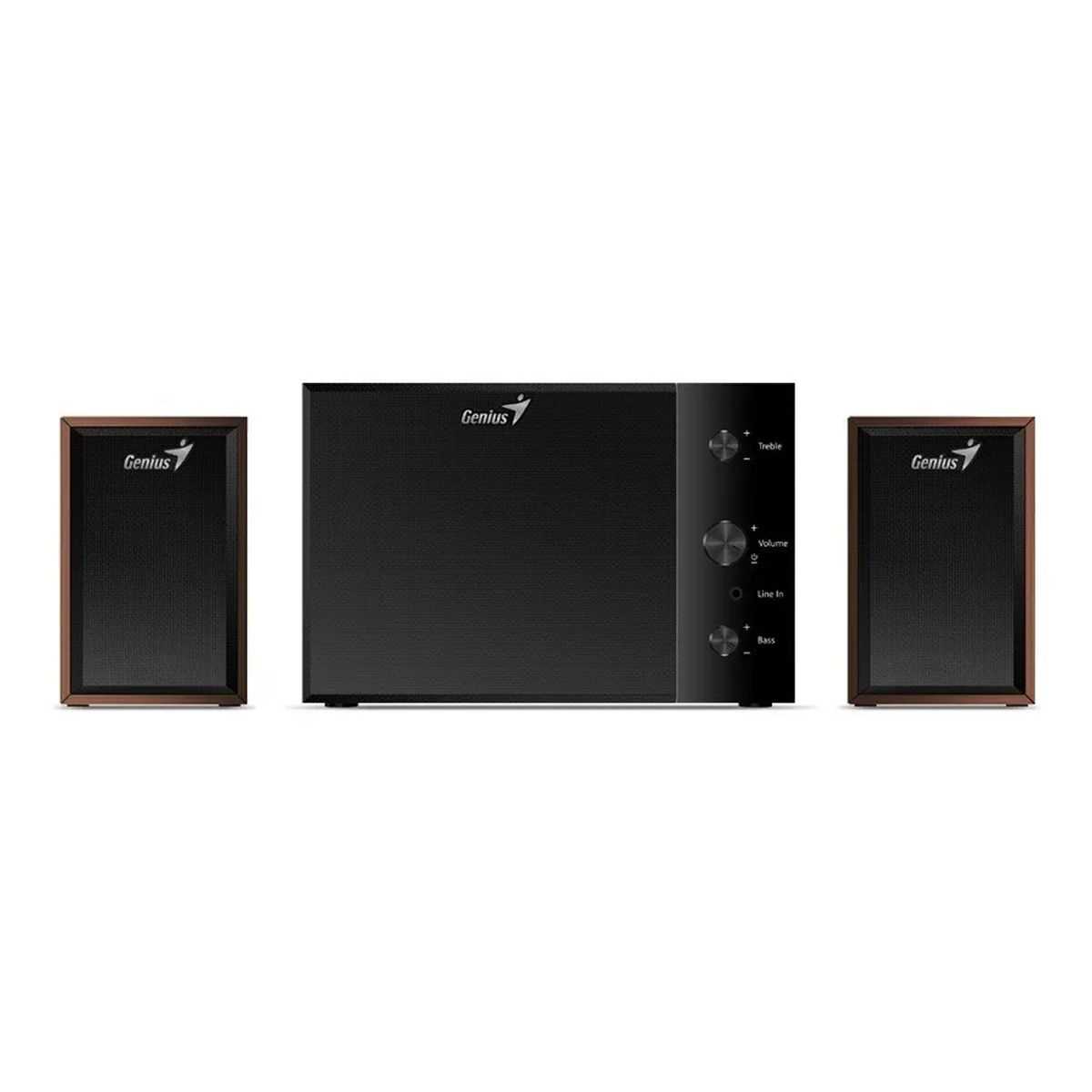 PARLANTE GENIUS 2.1 SW 350 10W BLACK