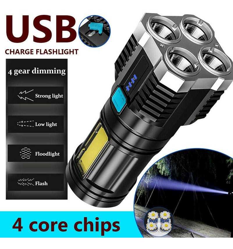 LINTERNA COB LED POTENTE L-S03 5W