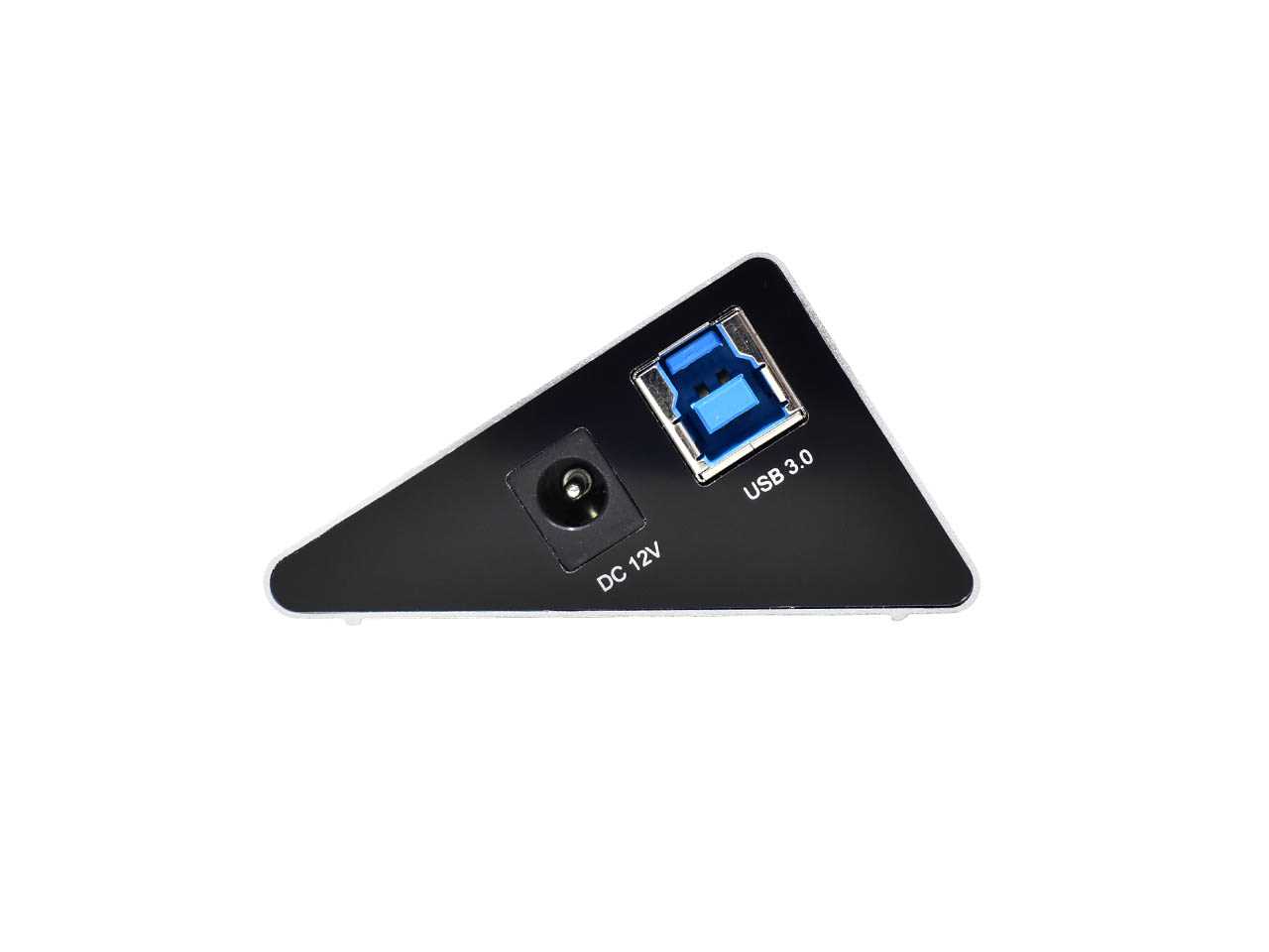 HUB USB 3.0 4 P + QC 3.0 DE CARGA RAPIDA NISUTA NSUH053Q