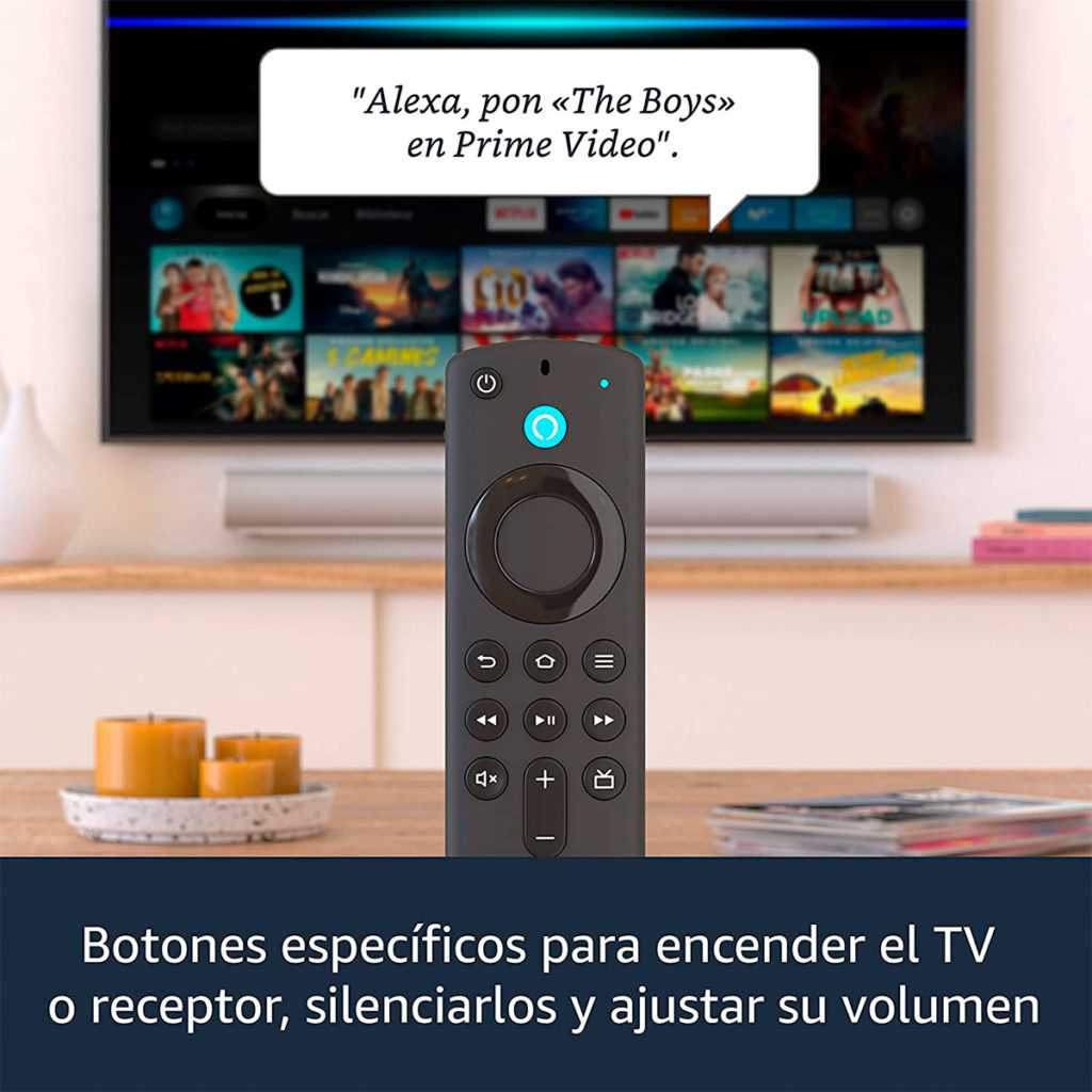 TV BOX AMAZON FIRE TV STICK 3RA 2024 (SIN TRAFO)