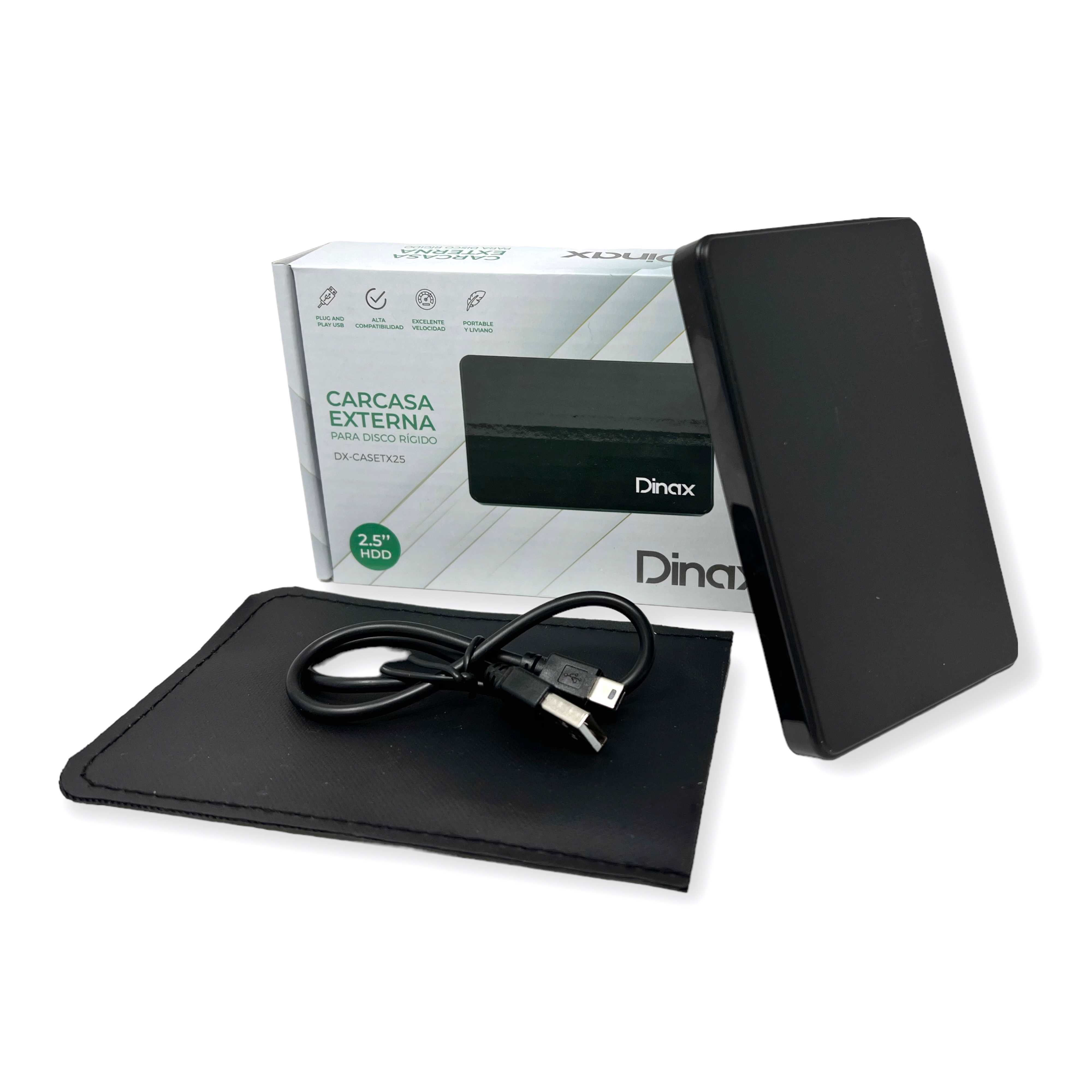 CARRY DISK USB 2.0 DINAX DX-CASETX25