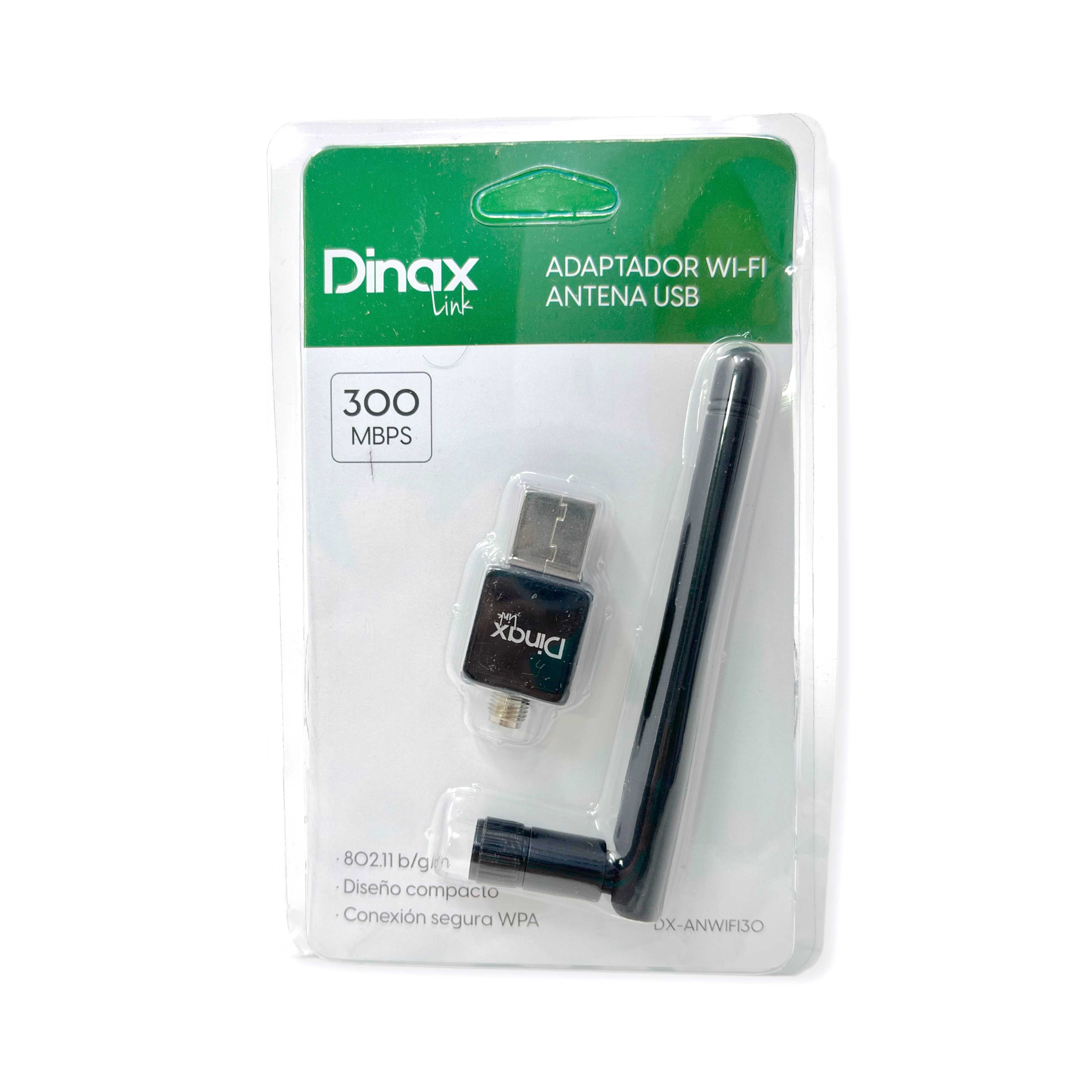 PLACA DE RED WIFI 300N DINAX ANTENA DXANWIFI30