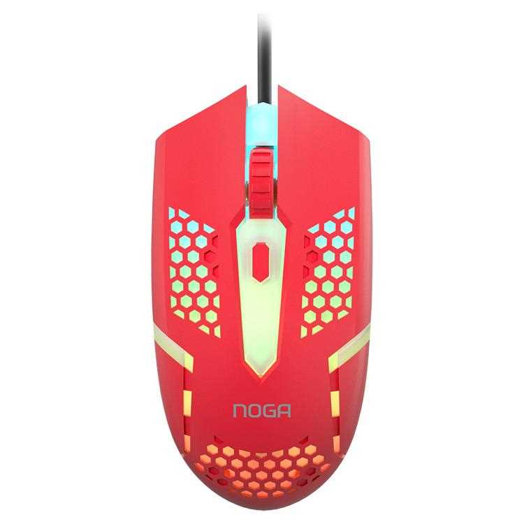 COMBO NOGANET NKB-413 4-EN-1 (TEC-MOUSE-PAD Y AURICULAR) ROJO