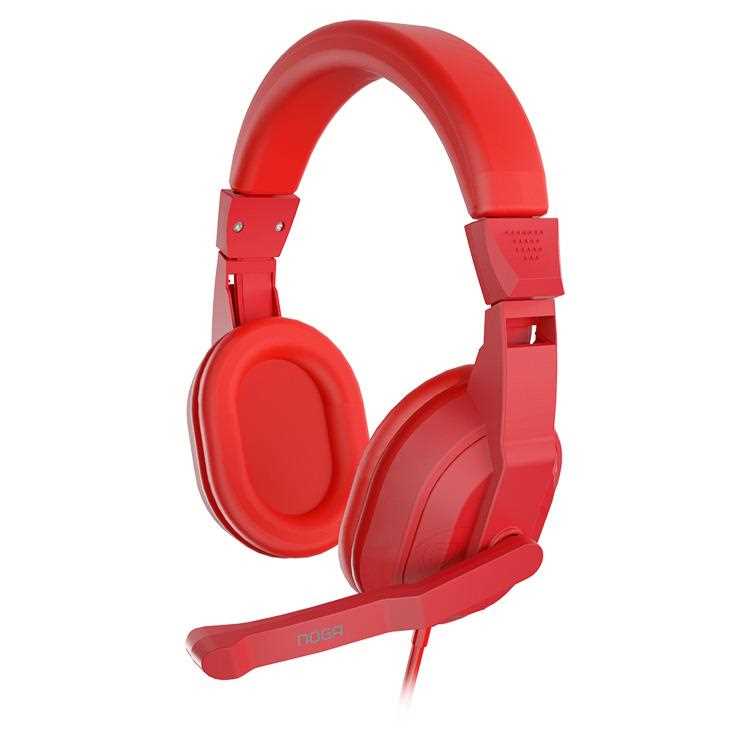 COMBO NOGANET NKB-413 4-EN-1 (TEC-MOUSE-PAD Y AURICULAR) ROJO