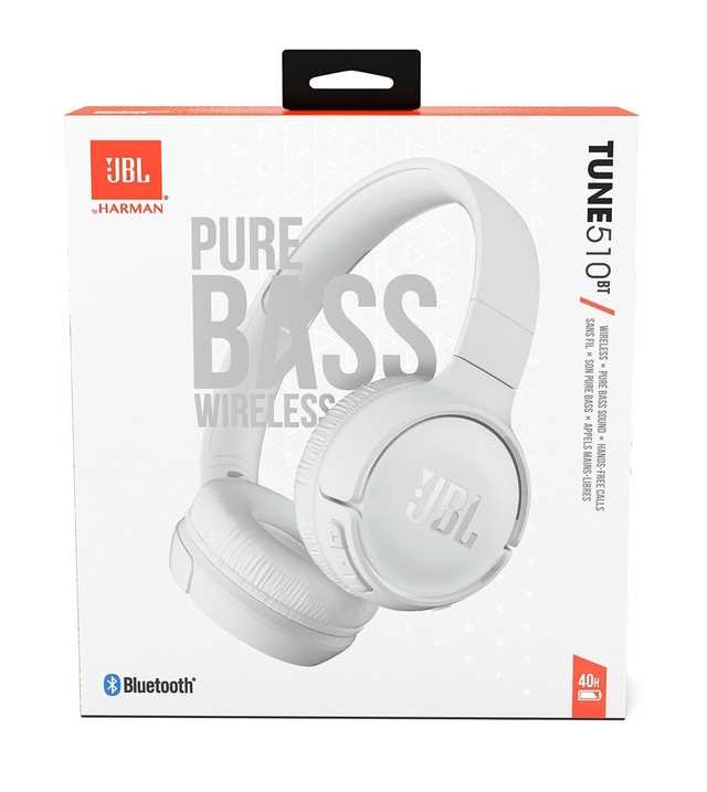 AURICULAR JBL T510 BT VINCHA BLANCO