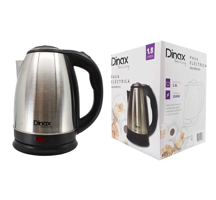 PAVA ELECTRICA DINAX 1.8L ACERO C/CORTE AUT. PAVPE150