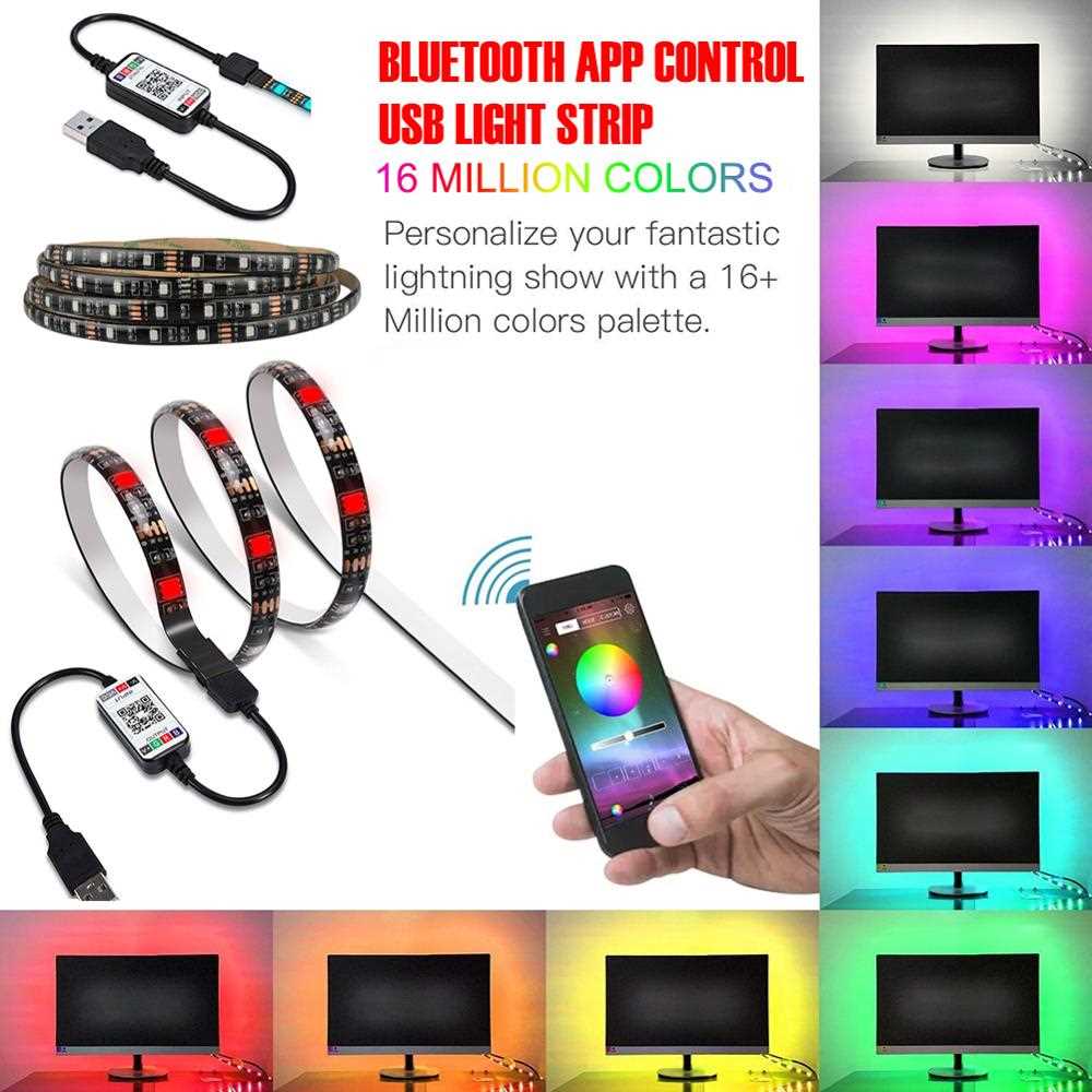 TIRA LED 5050 RYR INTERIOR RGB 5M WIFI C/APP