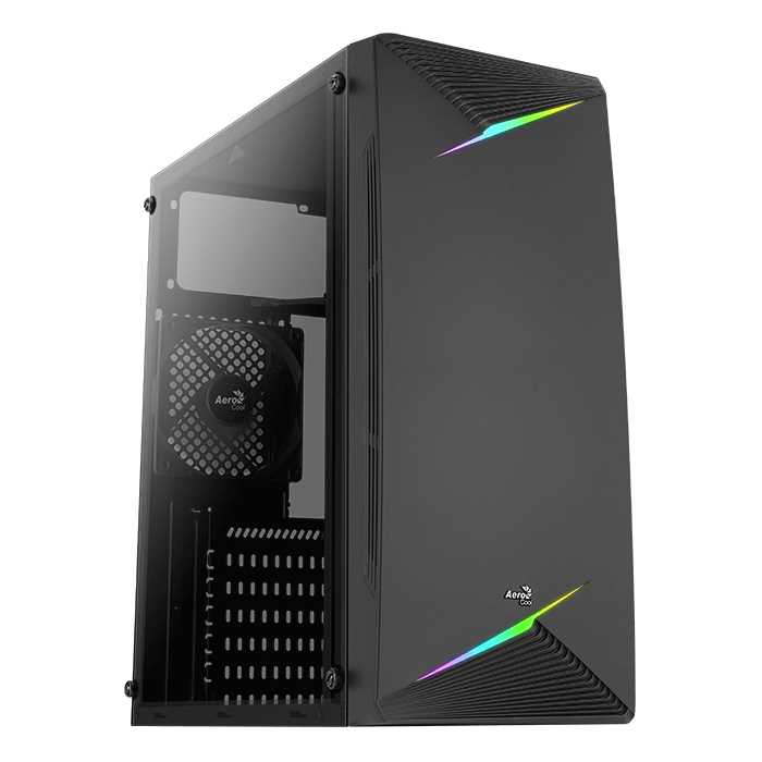 GABINETE AEROCOOL TALON G-BK V1 BLACK (MID TOWER)