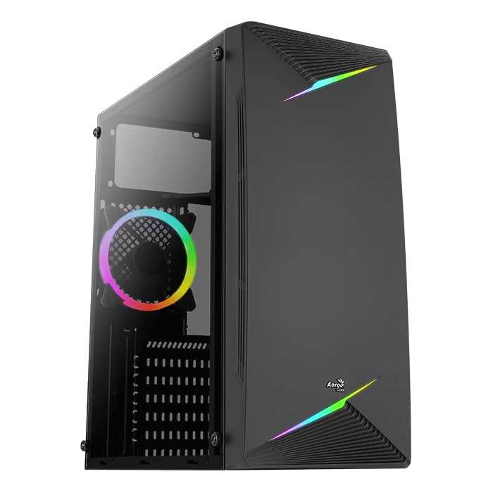 GABINETE AEROCOOL TALON G-BK V1 BLACK (MID TOWER)
