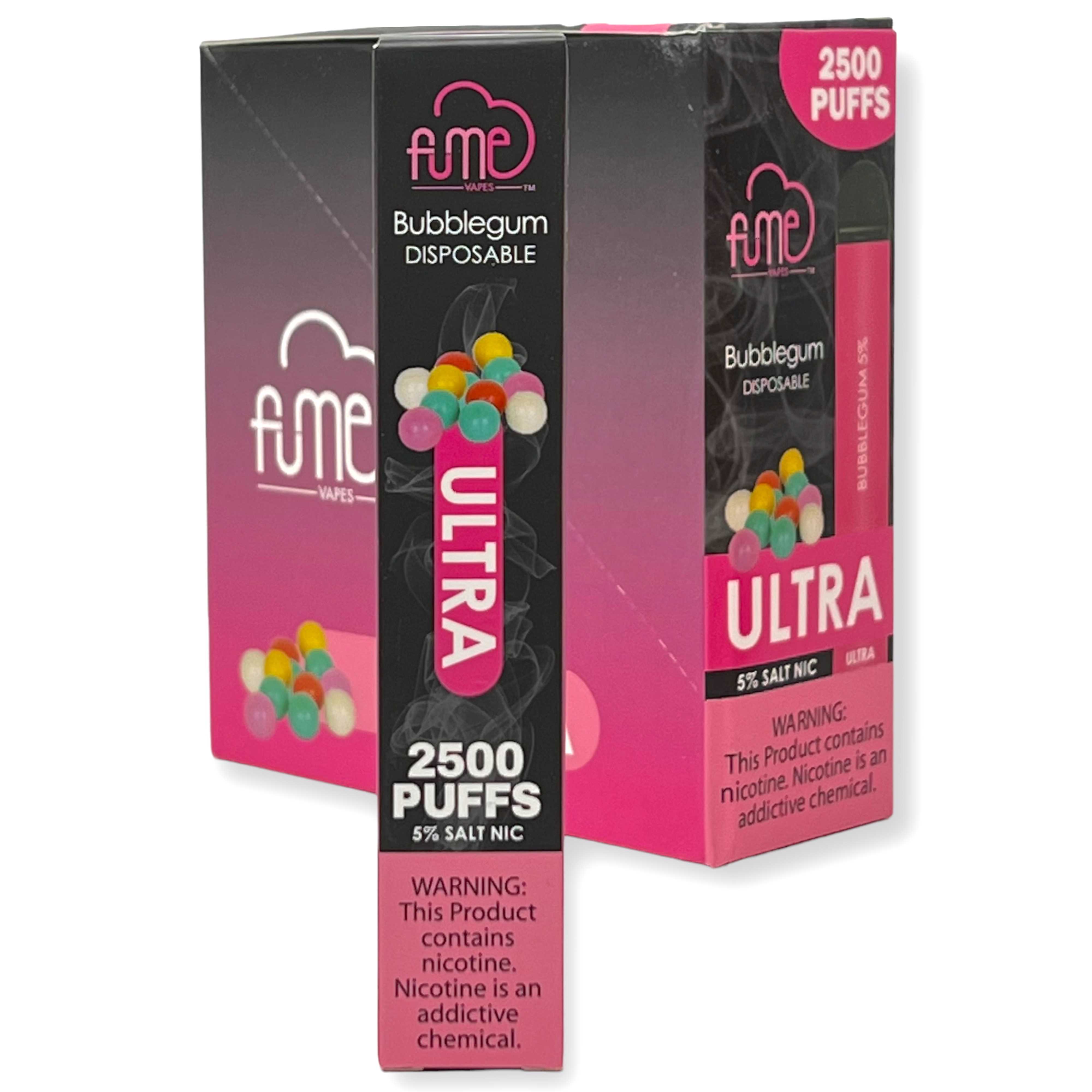 VAPER FUME ULTRA 2500 BUBBLEGUM RyR Computacion