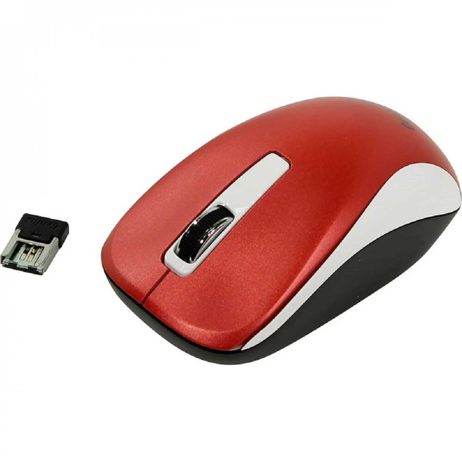 MOUSE GENIUS INALAMBRICO NX-7010 RED/WHITE