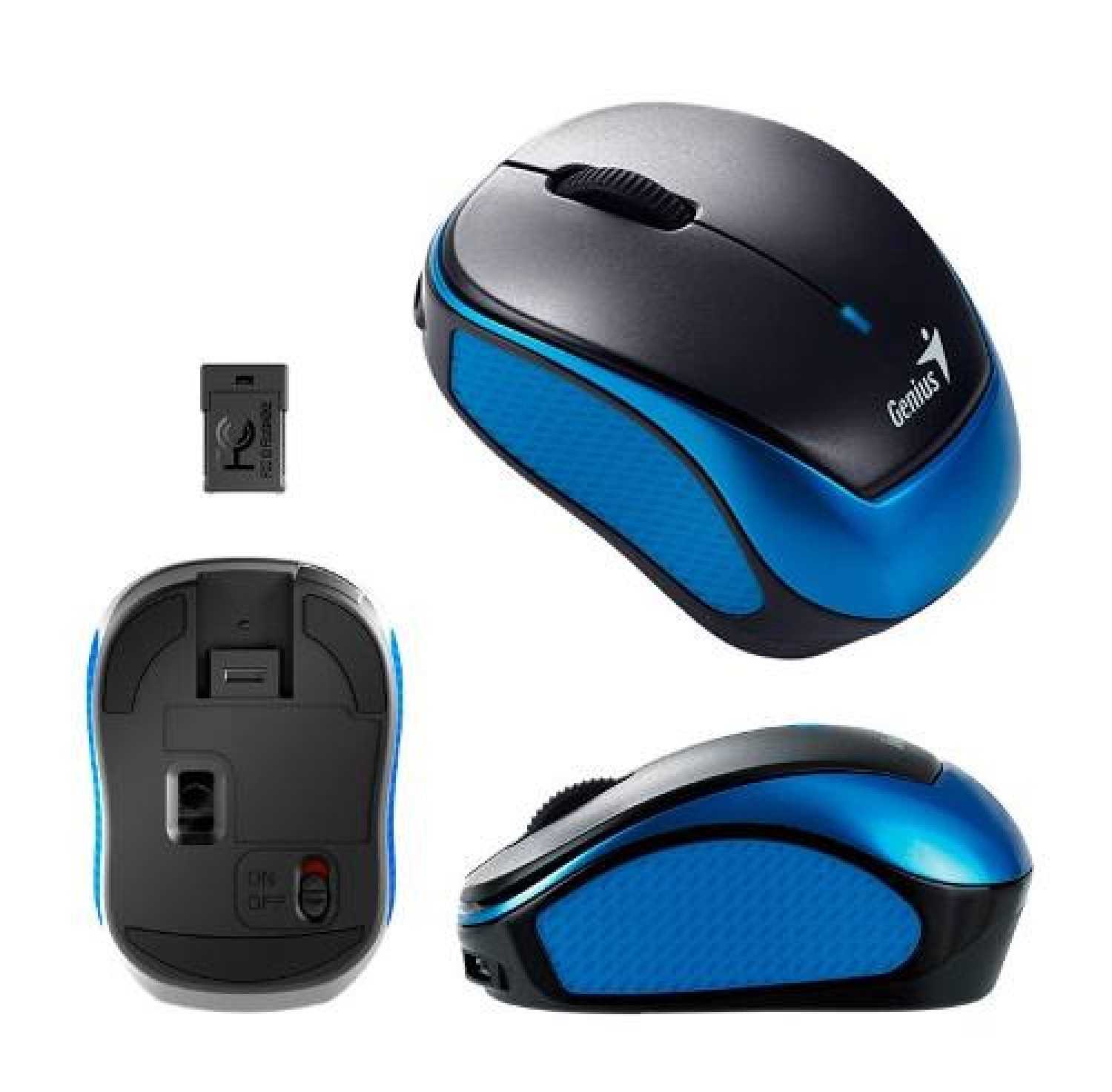 MOUSE GENIUS INALAMBRICO TRAVELER MICRO 9000R BLUE RyR Computacion
