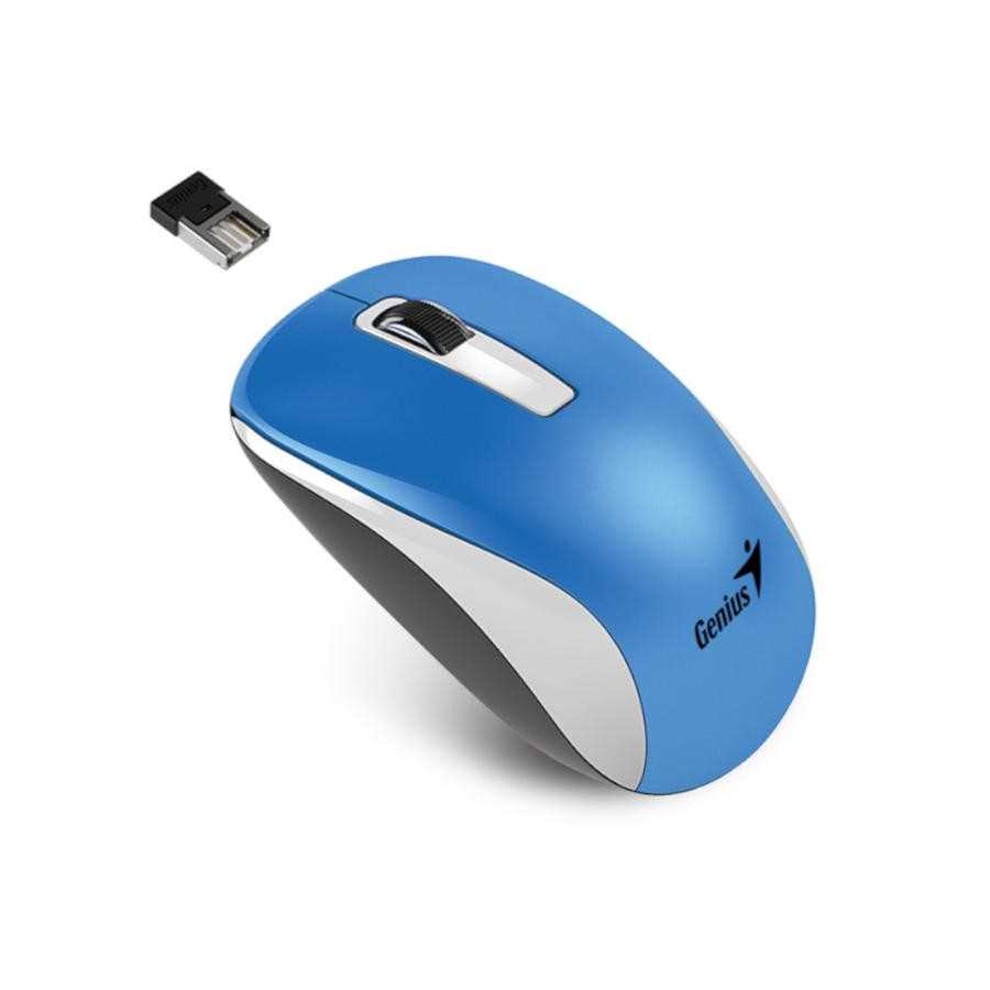MOUSE GENIUS INALAMBRICO NX-7010 BLUE/WHITE
