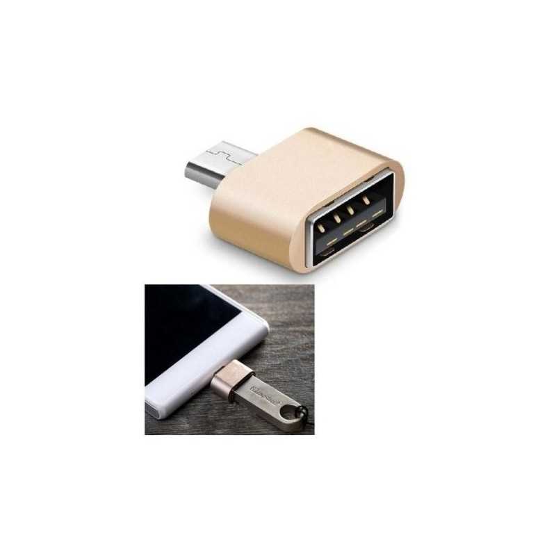ADAPTADOR OTG MICRO USB A USB HEMBRA DINAX DXADUSV8