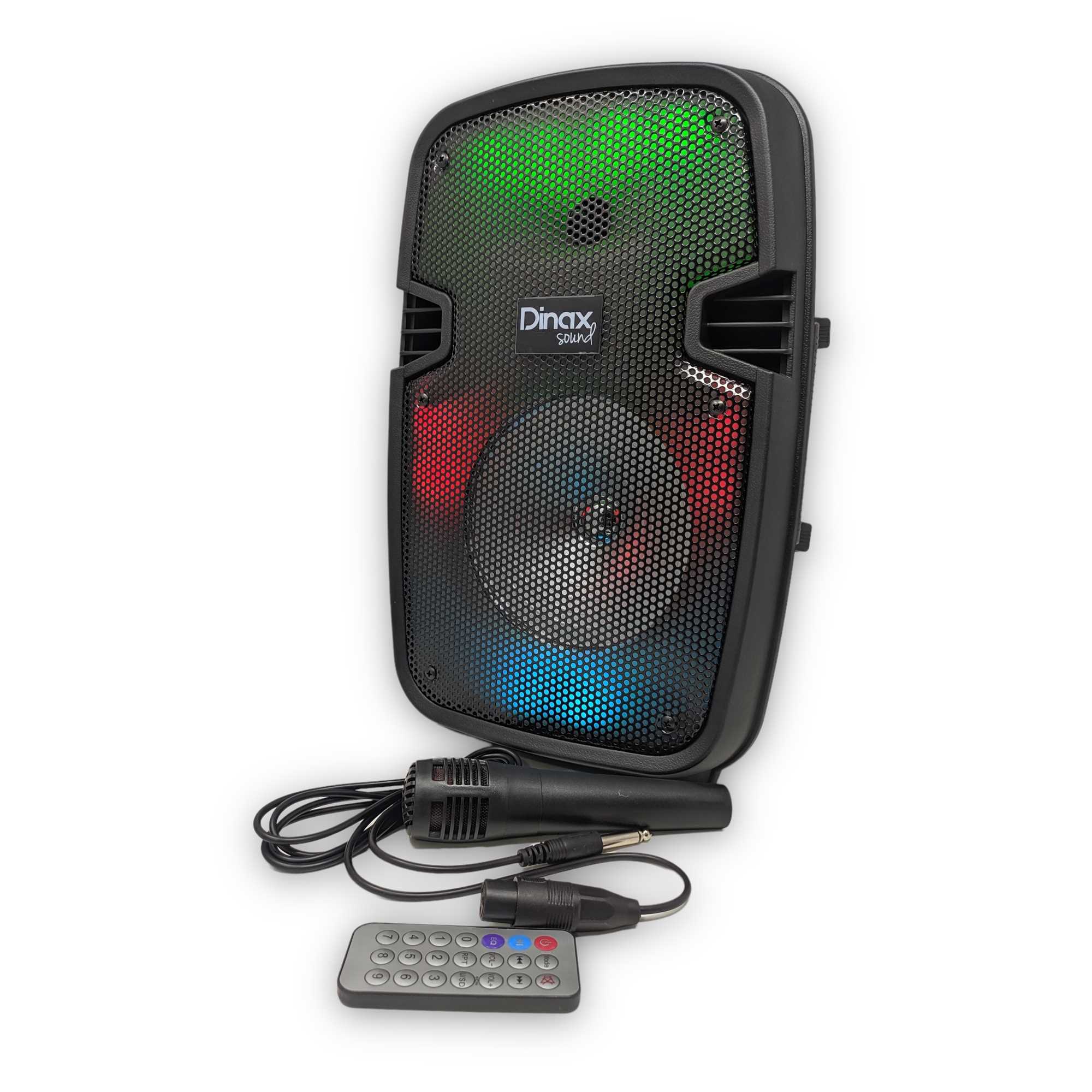 PARLANTE BLUETOOTH DINAX 8  MILAN 800W C/MIC