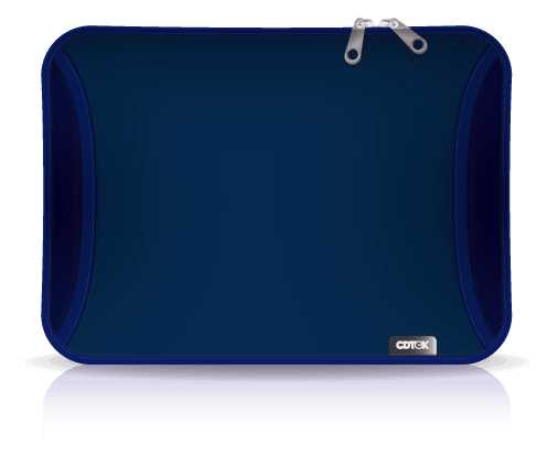 FUNDA NOTEBOOK CDTEK 15.6  NEOPRENE BOLSILLO AZUL