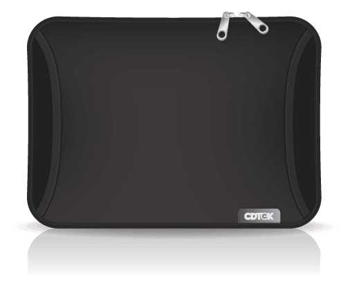 FUNDA NOTEBOOK CDTEK 15.6  NEOPRENE BOLSILLO NEGRO