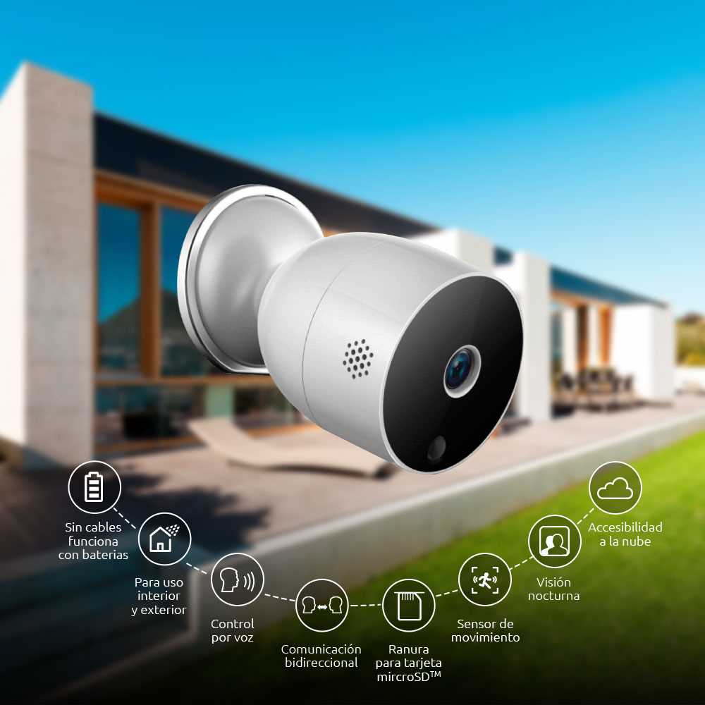CAMARA IP WIFI NEXXT NHC-0630 A BATERIA  EXTERIOR