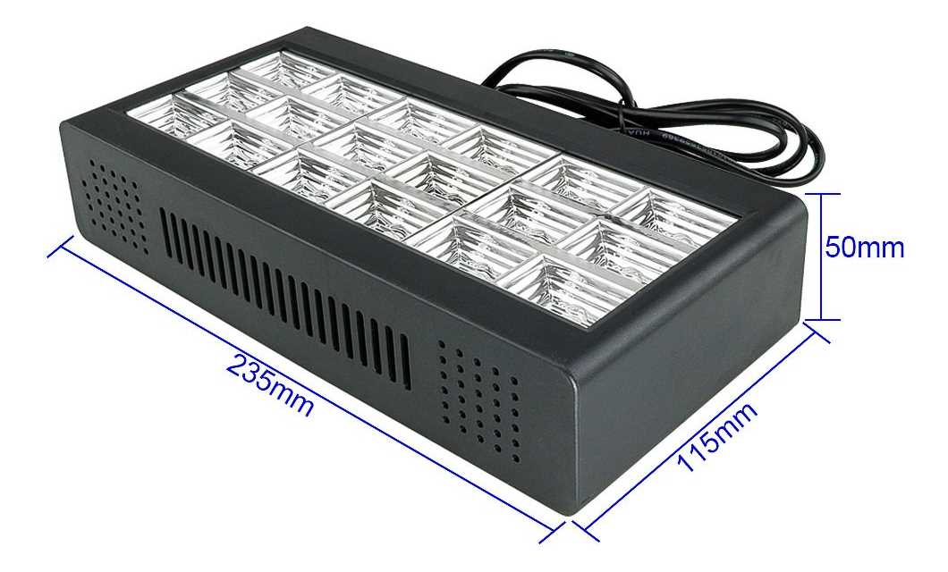 MAQUINA LUZ FLASH ESTROBOSCOPICA 18LED RGB