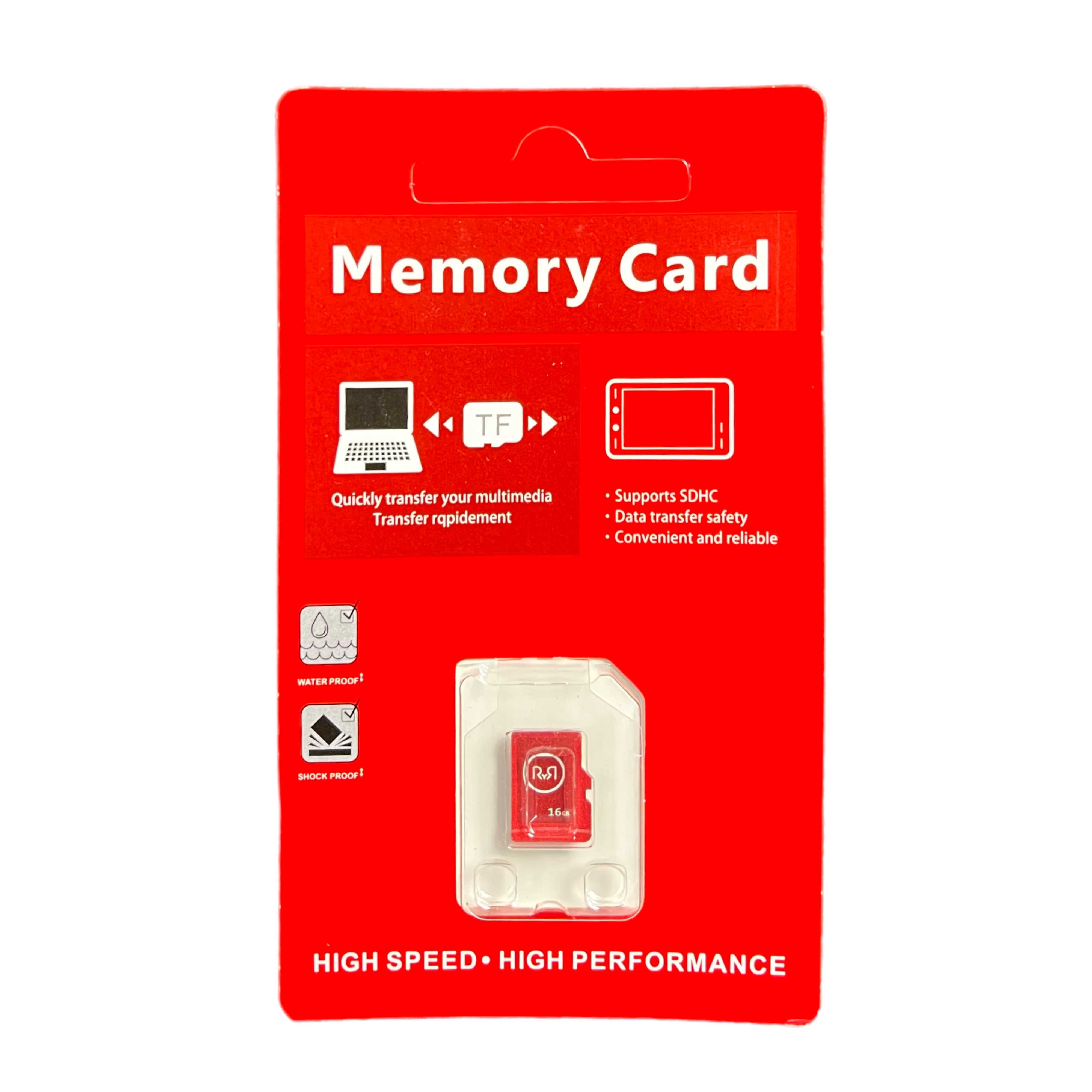 MEMORIA MICRO SD 16GB RYR CLASE 4