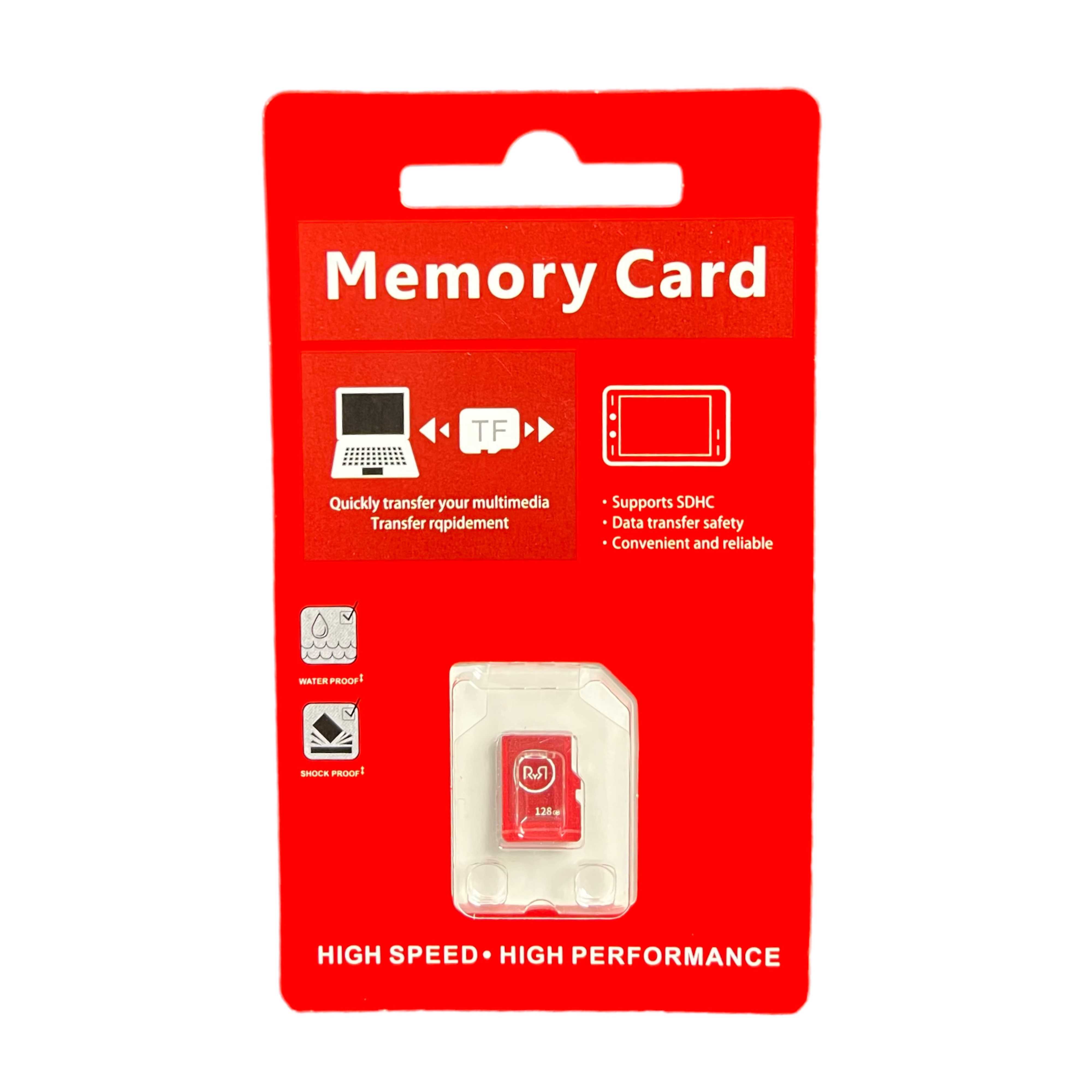 MEMORIA MICRO SD 128GB RYR CLASE 4